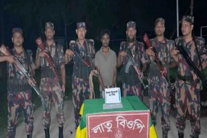 বড়লেখায় বিজিবির অভিযানে ১৬ পিস ইয়াবাসহ আটক ১