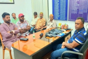 শ্রীমঙ্গলে সাংবাদিকদের সঙ্গে নবাগত ওসির মতবিনিময়