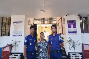  কানাইঘাটে পুলিশের অভিযানে পরোয়ানাভুক্ত আসামি গ্রেপ্তার