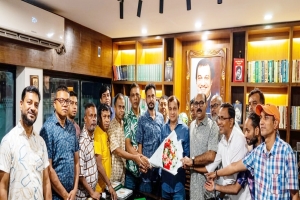 সিলেট উন্নয়ন কর্তৃপক্ষের চেয়ারম্যান কয়েস লোদীকে হিন্দু, বৌদ্ধ ও খ্রিষ্টান কল্যাণ ফ্রন্টের শুভেচ্ছা