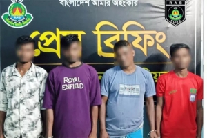  মৌলভীবাজারে র‌্যাবের অভিযানে ৪ জুয়াড়ি আটক 