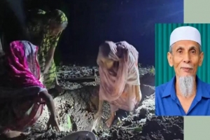 সাঈদীর মামলার বাদী মানিকের দফন নিয়ে উত্তেজনা, মধ্যরাতে পুলিশ প্রহরায় দাফন