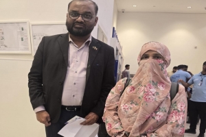 কুয়েতে  নারী গৃহকর্মী রেশমা বেগম দূতাবাসের সহায়তায় দেশে প্রত্যাবর্তন