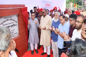 ফায়ার সার্ভিসকে একটি বিশ্বমানের প্রতিষ্ঠানে পরিণত করতে হবে: ভিত্তিপ্রস্তর স্থাপন অনুষ্ঠানে বাণিজ্যমন্ত্রী
