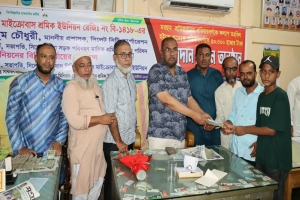 শ্রমিকদের কল্যাণে সিসিক পাশে থাকবে: প্রশাসক কাইয়ুম চৌধুরী