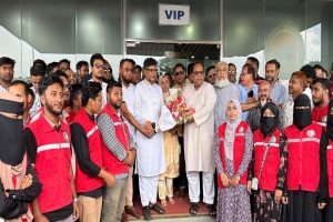জালালাবাদ গ্যাসের নবনিযুক্ত পরিচালক বদরুজ্জামান সেলিমকে সিলেটে উষ্ণ সংবর্ধনা