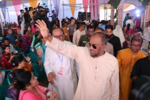 কুমারী পূজা পরিদর্শনে সিসিক প্রশাসক, সম্প্রীতি বজায় রাখার আহ্বান