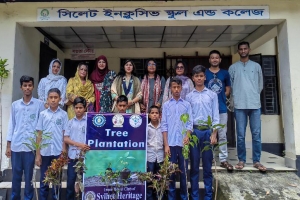 ইনার হুইল ক্লাব অব সিলেট হেরিটেজের বৃক্ষরোপণ কর্মসূচী
