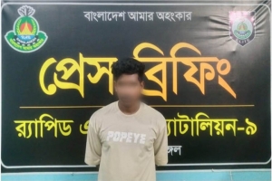 সুনামগঞ্জে রুস্তুম হত্যা মামলার আসামি শ্রীমঙ্গলে গ্রেফতার